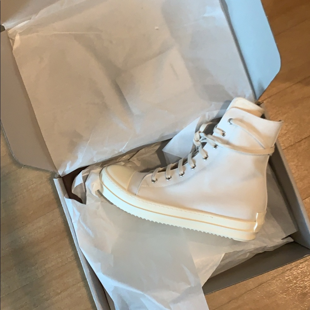 Rick Owens DRKSHDW Twill Hi Sneaker